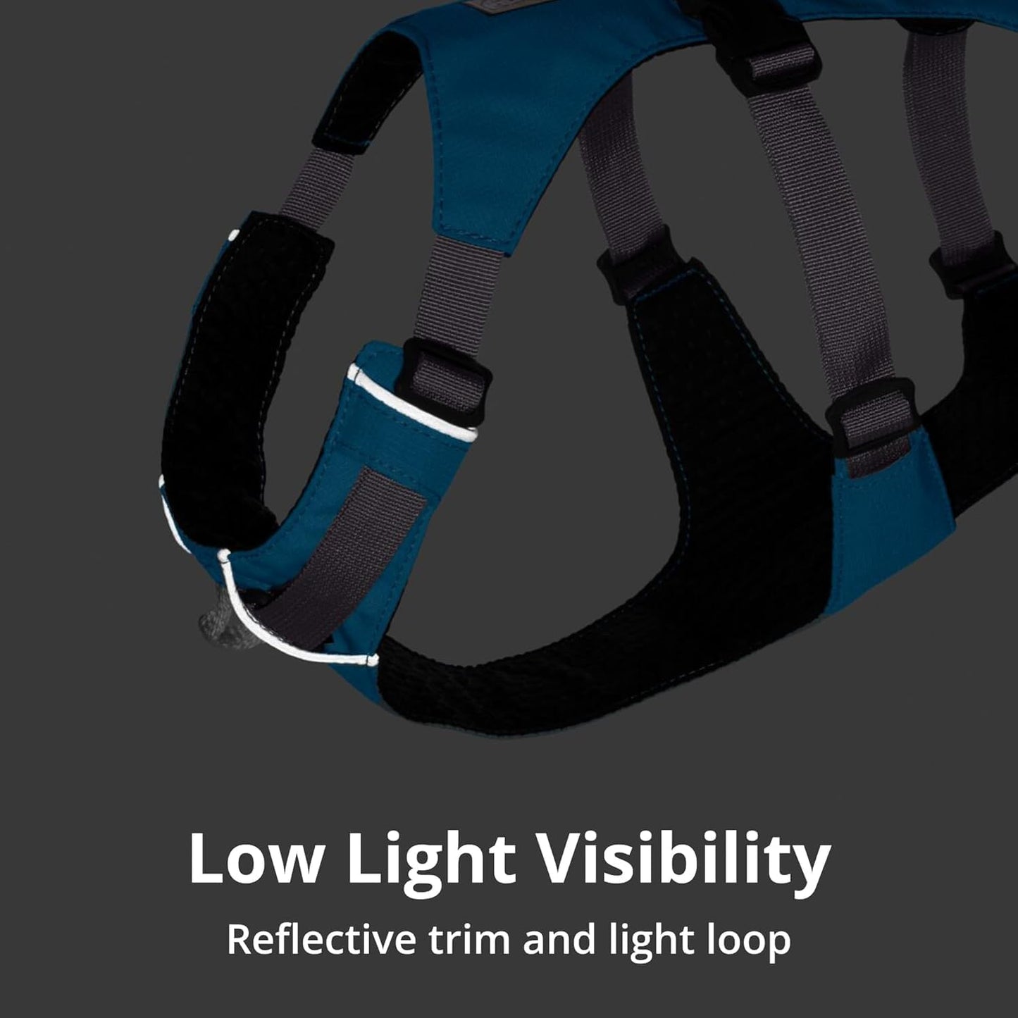, Flagline Dog Harness, Lightweight and Reflective, No Pull Dog Lift Harness for Hiking, Running and Everyday Use, Alpenglow Pink, Xx-Small
